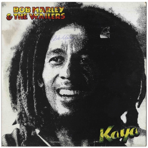 Bob Marley Signed ''Kaya'' Album -- Uninscribed -- With Roger Epperson COA